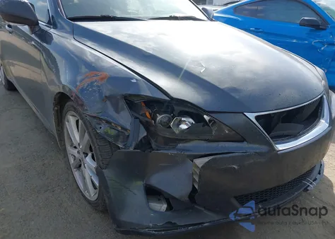 2007 Lexus Is 250 z USA, uszkodzony, nr VIN JTHBK262372030078